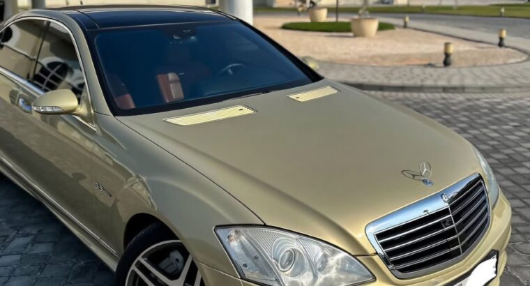 Mercedes S63 AMG 2008 Gcc fully loaded