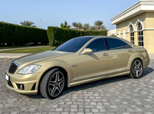 Mercedes S63 AMG 2008 Gcc fully loaded