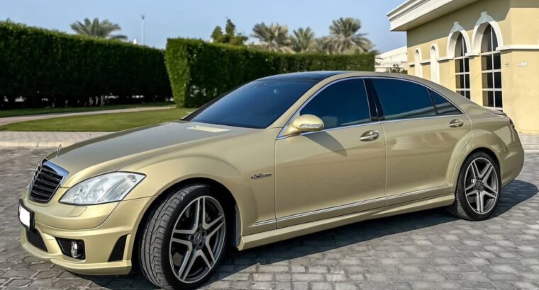 Mercedes S63 AMG 2008 Gcc fully loaded