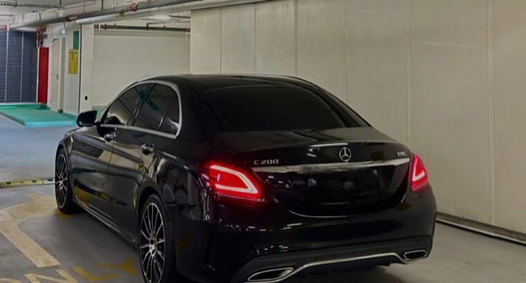 Mercedes C200 full option 2019 Gcc for sale