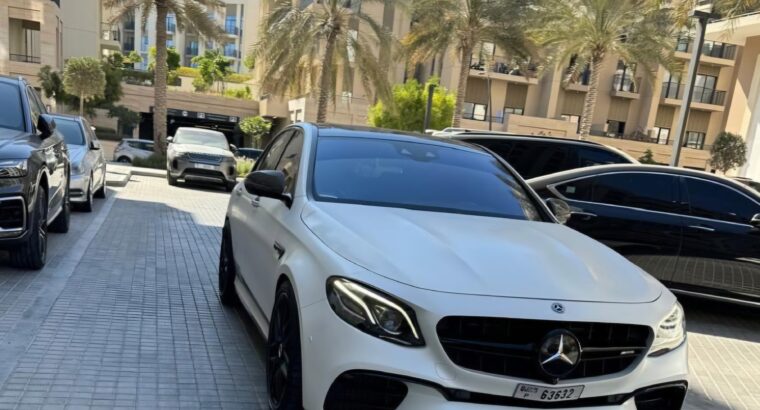 Mercedes E63s AMG 2019 Gcc fully loaded