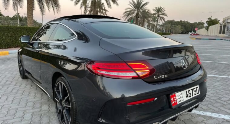 Mercedes C200 AMG 2021 coupe Gcc for sale