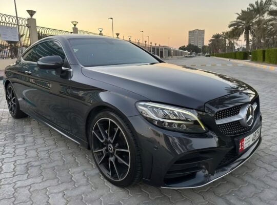 Mercedes C200 AMG 2021 coupe Gcc for sale