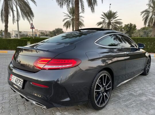 Mercedes C200 AMG 2021 coupe Gcc for sale