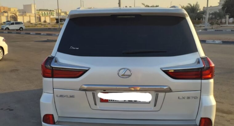 Lexus LX570 full option 2020 signature Gcc for sal