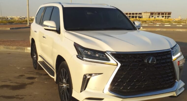 Lexus LX570 full option 2020 signature Gcc for sal