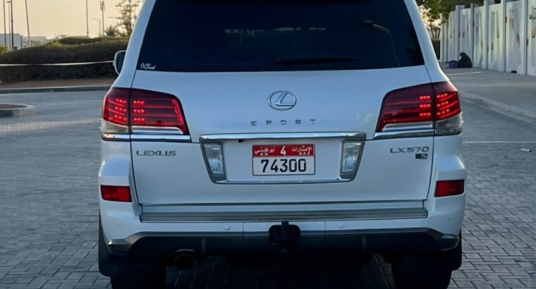 Lexus LX570 sport 2015 Gcc for sale