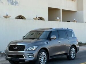 Infiniti Qx80 full option Gcc 2017 for sale