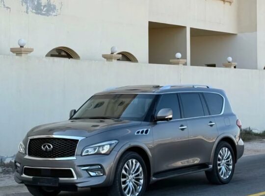 Infiniti Qx80 full option Gcc 2017 for sale