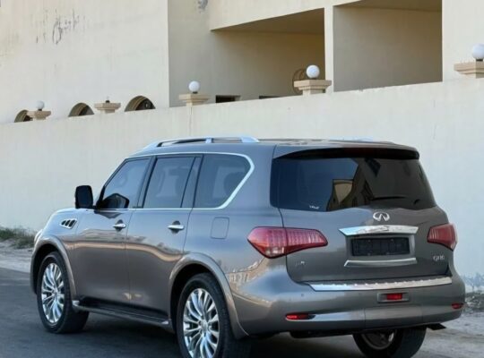 Infiniti Qx80 full option Gcc 2017 for sale