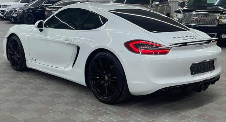 Porsche Cayman GTS 2015 Gcc in perfect condition