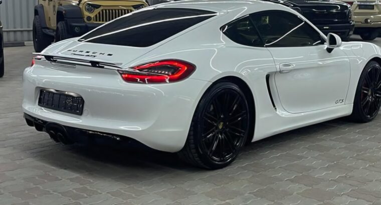 Porsche Cayman GTS 2015 Gcc in perfect condition
