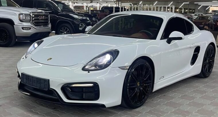 Porsche Cayman GTS 2015 Gcc in perfect condition