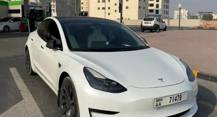 Tesla model 3 performance 2022 Gcc