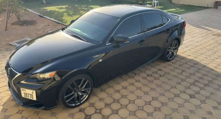 Lexus IS350 full option 2014 USA imported