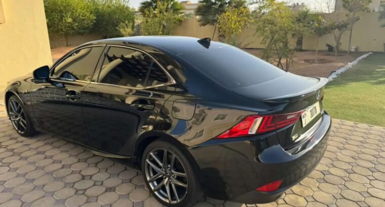 Lexus IS350 full option 2014 USA imported