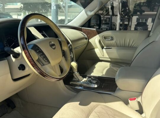 Nissan Patrol 2012 Gcc in good condition