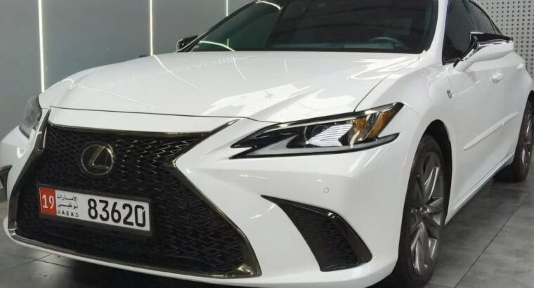 Lexus ES350 F sport 2021 USA imported