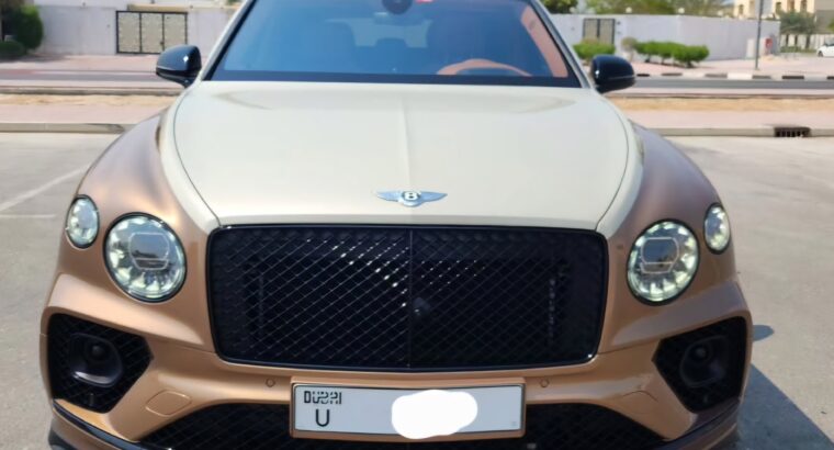 Bentley Bentayga S 2023 full option for sale