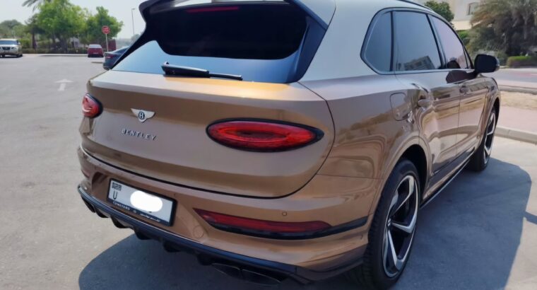 Bentley Bentayga S 2023 full option for sale