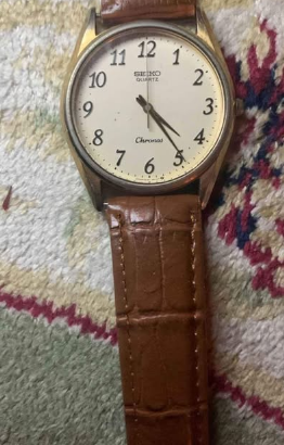 Seiko chonos quartz watch for sale