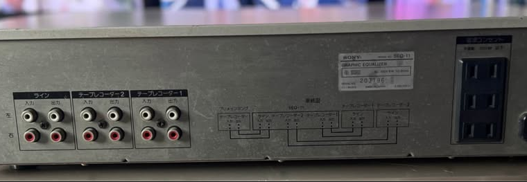 Sony graphics equalizer for sale
