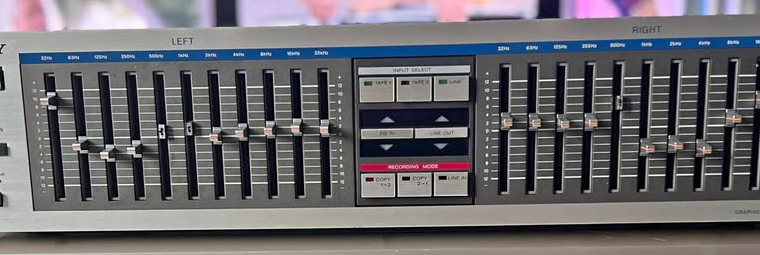 Sony graphics equalizer for sale