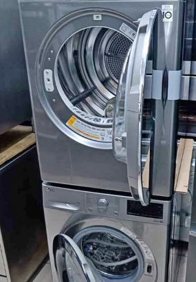 Washer + Dryer LG Brand ThinQ Dual inverter Set Fo