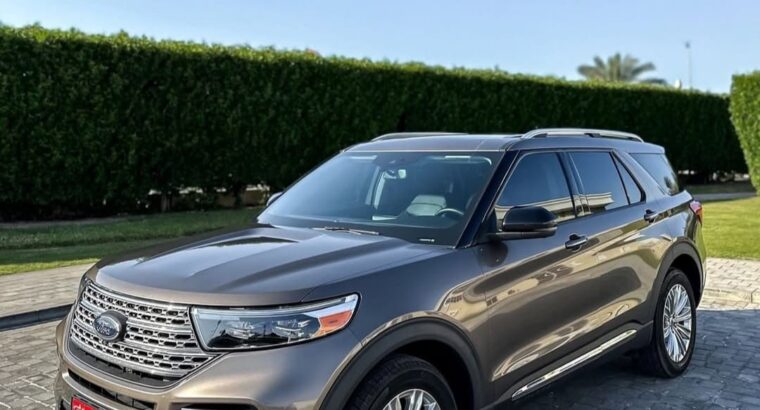 Ford Explorer limited 2021 Gcc full option