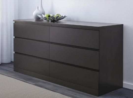 IKEA chest drawer grey for sale