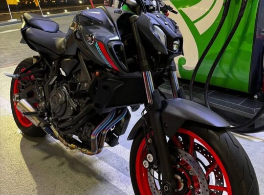 Yamaha Mt-07 Gcc 2021 In excellent condition for s