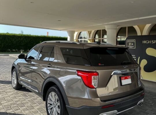 Ford Explorer limited 2021 Gcc full option