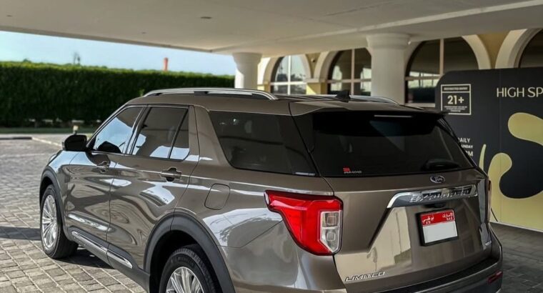 Ford Explorer limited 2021 Gcc full option