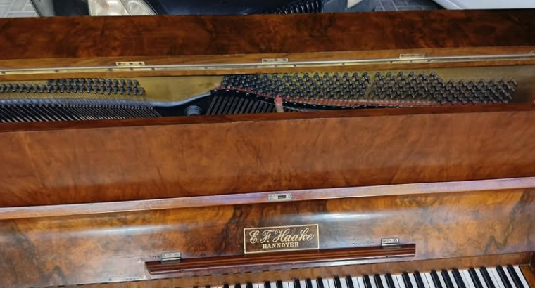 mahogany table piano, E.F. Haake For Sale