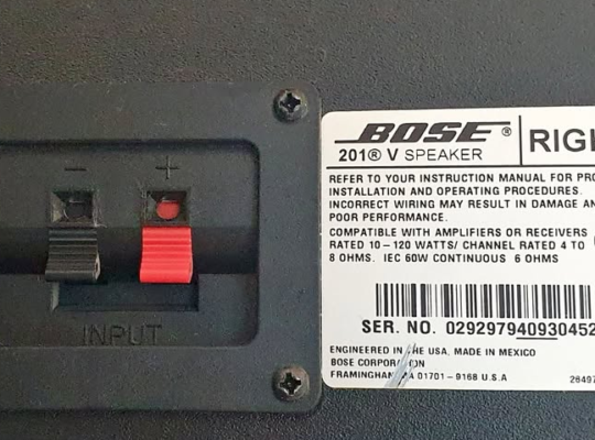 BOSE 201V SPEAKER For Sale