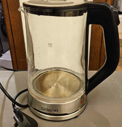 Electric glass kettle crowa for sale