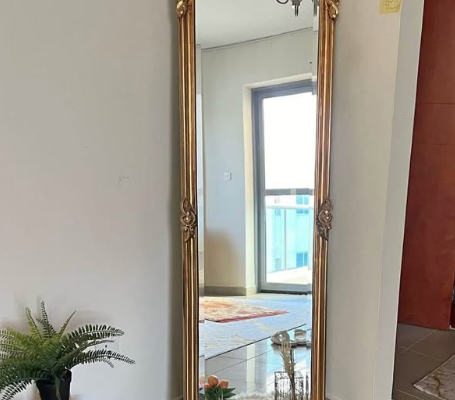 Golden Mirror For Sale