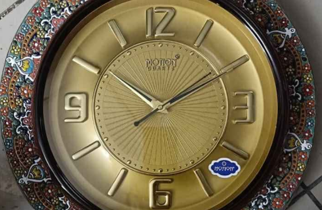 Beautiful new ceramic wall clock from Morocco for