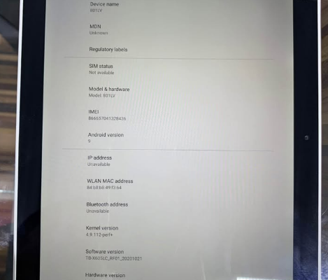 Lenovo tab for sale