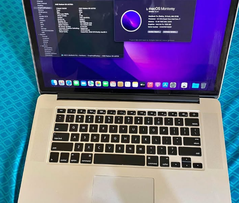 Mac Book Pro 2015 (15 Inch ) Core I7 For Sale