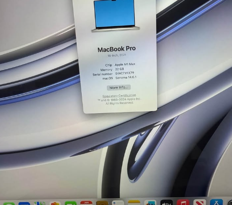 MacBook M1 Pro Max For Sale
