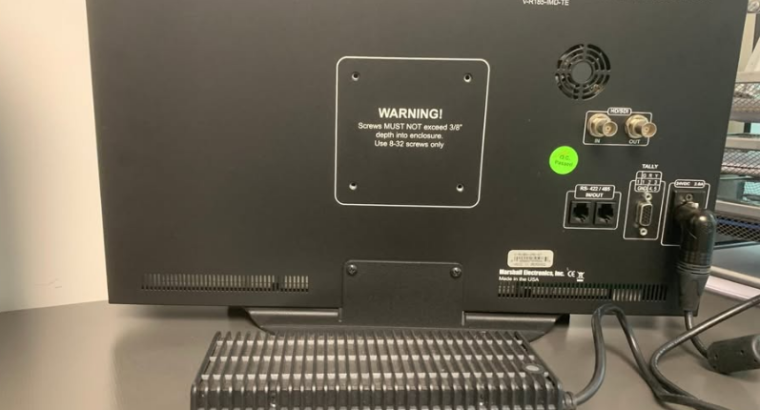 Marshall Electronics Broadcast SDI Monitor For Sal