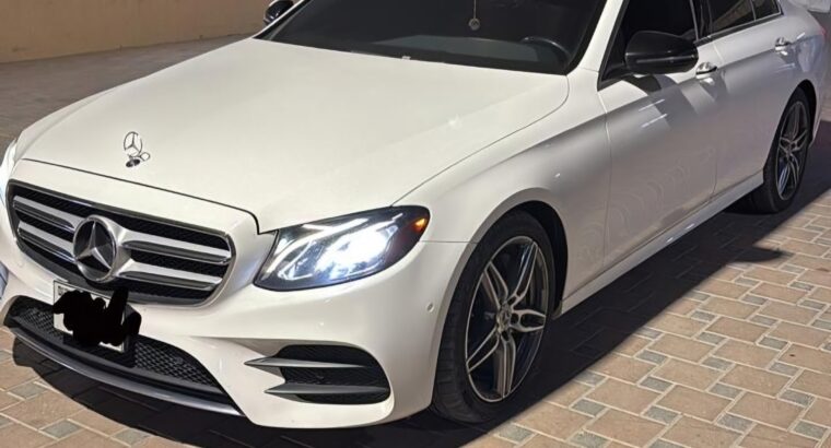 Mercedes E300 full option 2017 USA imported