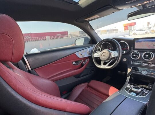 Mercedes C300 coupe 2019 full option for sale