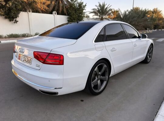 Audi A8 full option 2012 Gcc in good condition