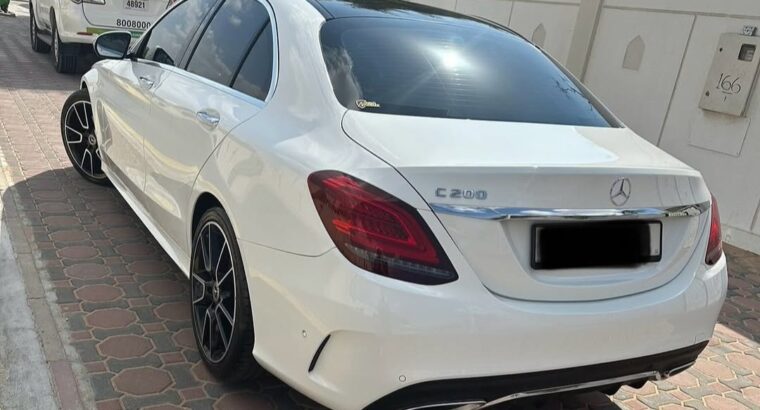 Mercedes C200 full option 2020 Gcc for sale