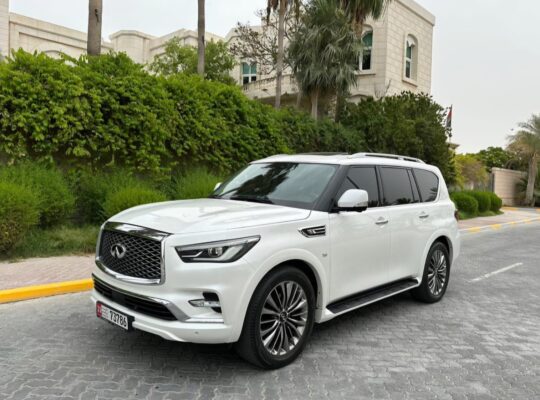 Infiniti Qx80 full option 2019 Gcc for sale