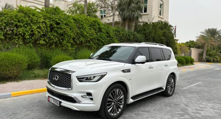 Infiniti Qx80 full option 2019 Gcc for sale