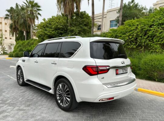 Infiniti Qx80 full option 2019 Gcc for sale