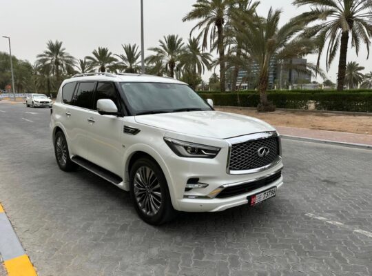 Infiniti Qx80 full option 2019 Gcc for sale